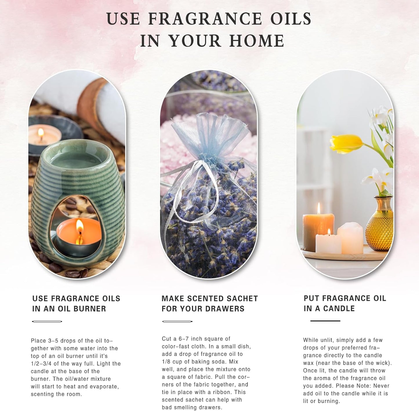 3.38FL.OZ Coconut & Vanilla Fragrance Oils for Aromatherapy, Essential Oils for Diffusers for Home, Perfect for Diffuser, Yoga, DIY Candle and Soap Making - 100Ml